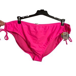 Island Soul Curve Women's Hot Pink Bikini Bottoms Size 3X